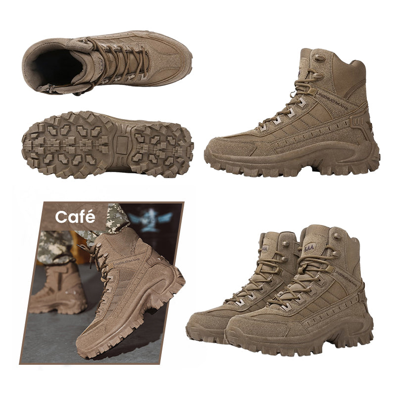 Livraison gratuite🎁Bottes de combat de travail anti-perforation imperméables pour hommes (amélioration de la durabilité)