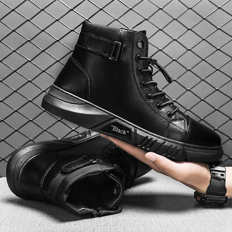 Chaussures en cuir de qualité pour hommes(Livraison gratuite)