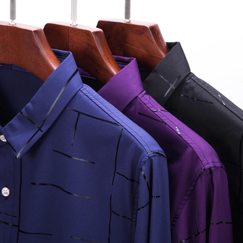 Chemise Habillée pour Homme Square [ACHETEZ 1, RECEVEZ 2] - Sans besoin de repassage