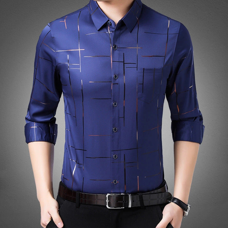 Chemise Habillée pour Homme Square [ACHETEZ 1, RECEVEZ 2] - Sans besoin de repassage