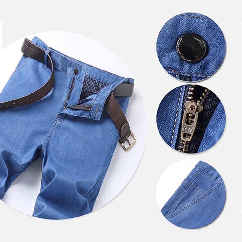 【🔥Offre du jour】Pantalon homme jeans – confort et flexibilité