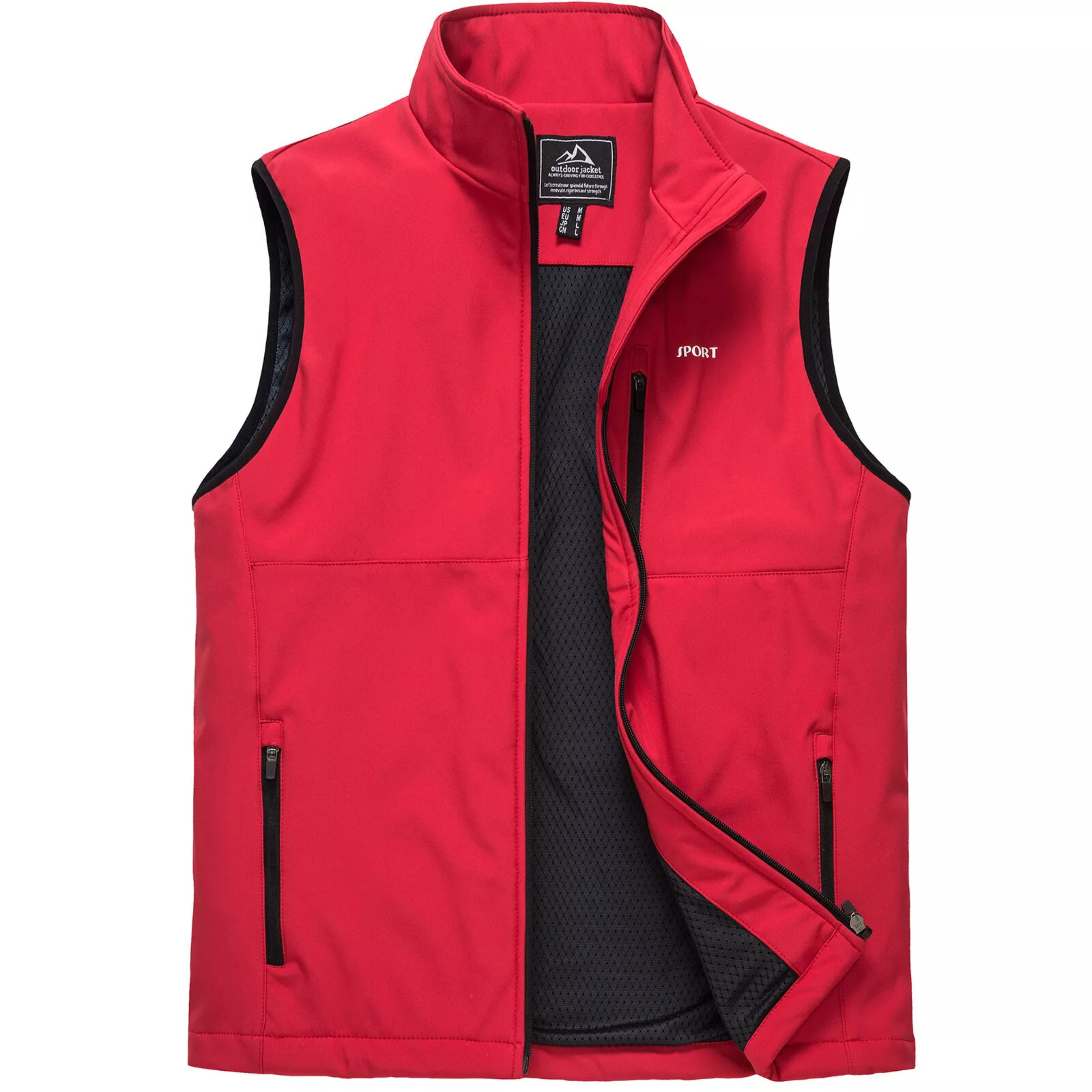 Fernand | Homme Veste Sans Manches | Légère et Coupe-Vent